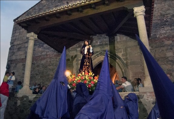 Salida del Nazareno de Santa María. :: p. d. cruz