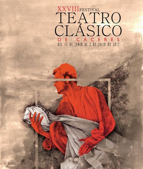 El artista cacereño Jonatan Carranza firma el cartel del Festival de Teatro Clásico