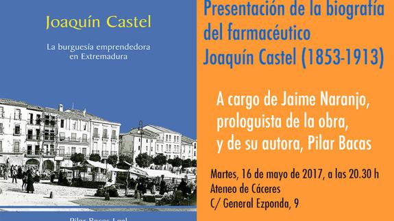 Presentación de la biografía de Joaquín Castel en el Ateneo