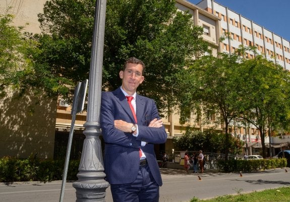 Diego Yebra llama la atención sobre las consecuencias de conducir bebido. :: c. moreno