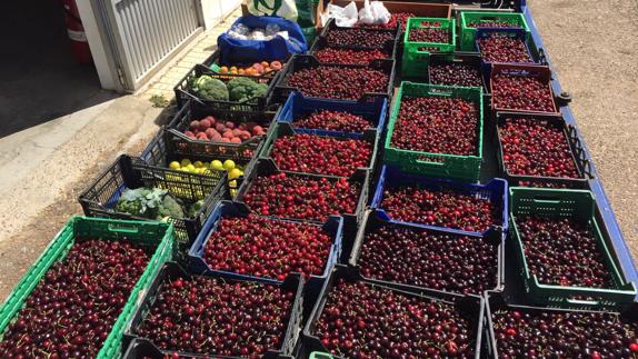 La Policía retira una tonelada y media de fruta y verdura ilegal en el mercadillo