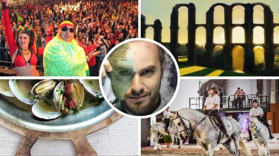 Fin de semana mágico entre la Feria de Plasencia y la villa romana de Barbaño