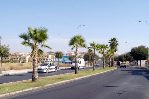 La carretera de Olivenza es una de las que estarán conectadas por la Ronda Sur. / HOY