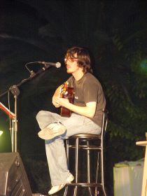 Txantxu en el concierto que ofreció en el parque en 2005. / MAM