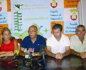 Los alcaldes de la comarca expresaron su unión. / MCM