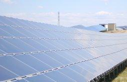 Planta solar instalada en Casatejada.  E. G. R.