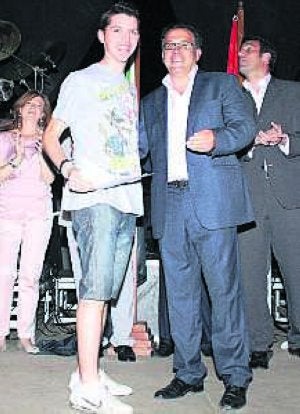 Rafael Gómez y Joaquín Soria, ganadores del concurso de pintura y fotografía respectivamente
