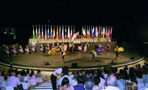 Grupos de Italia y Rumanía participan en el Festival Folclórico Internacional de Extremadura