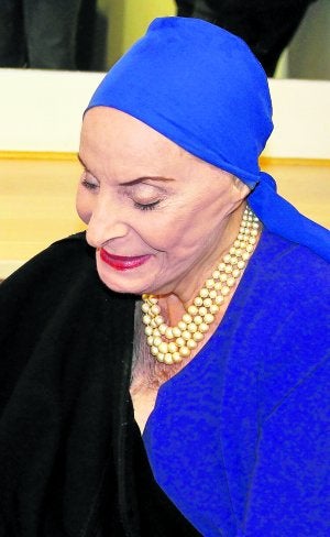 Nonagenaria.  «Yo tengo nueve años. Me quité el cero». ::                             A. SORIA