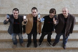 Equipo de Mobbeel, desarrolladores de los sistemas de seguridad biométrica Biowallet. ::                             ARMANDO MÉNDEZ