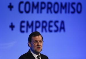 Mariano Rajoy anunció un nuevo paquete de medidas durante su intervención en la clausura de la Asamblea General de CEOE. ::
SERGIO PÉREZ