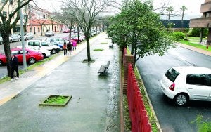 Zona de Cañada Real que no es aún bulevar y terrenos del asilo que se necesitan para ello. ::                             ANDY SOLÉ