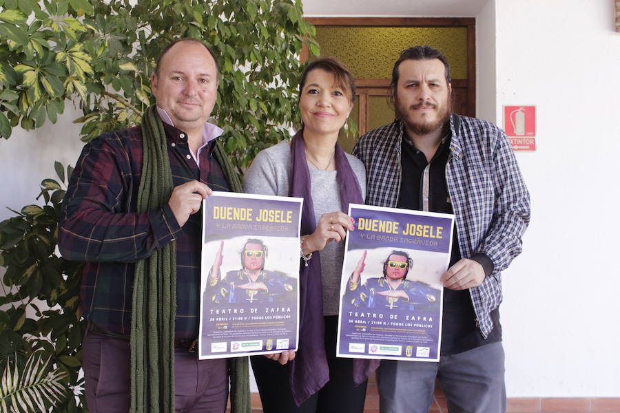 Presentación del concierto en Zafra 