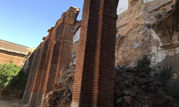 Estado del muro exterior 