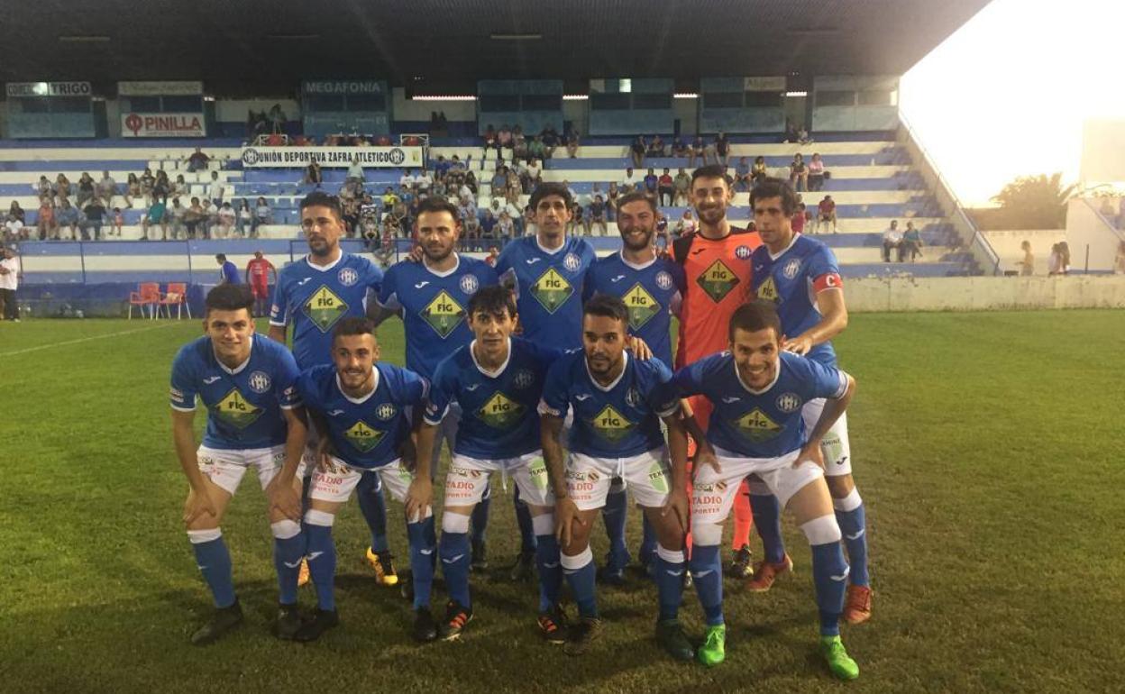 Once inicial en el Trofeo Ciudada de Zafra 