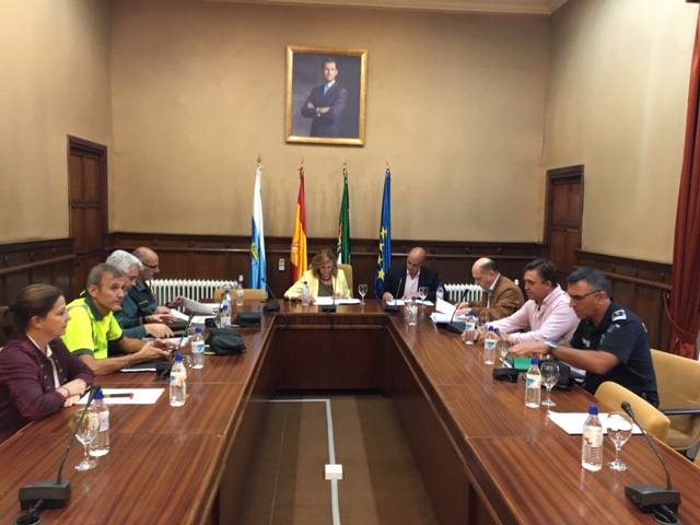 Reunión de la Junta Local de Seguridad con motivo de la FGG 