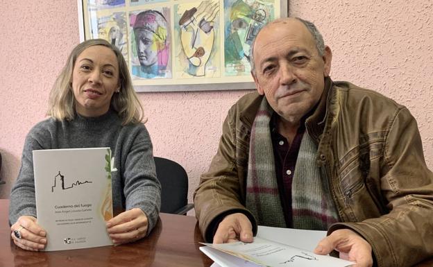 Gema Borrachero junto al director Antonio Corchero en la presentación 