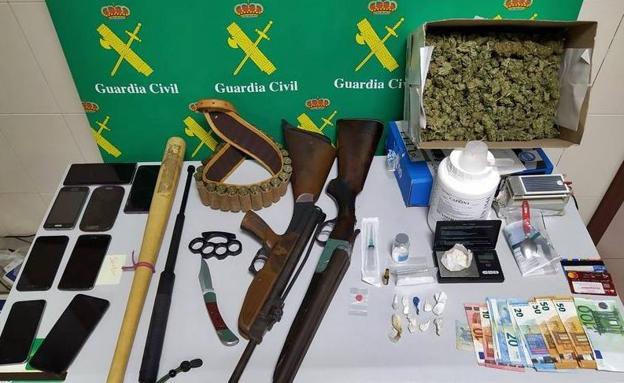 Objetos intervenidos 