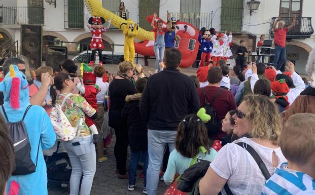 Espectáculo musical en la Plaza Grande 