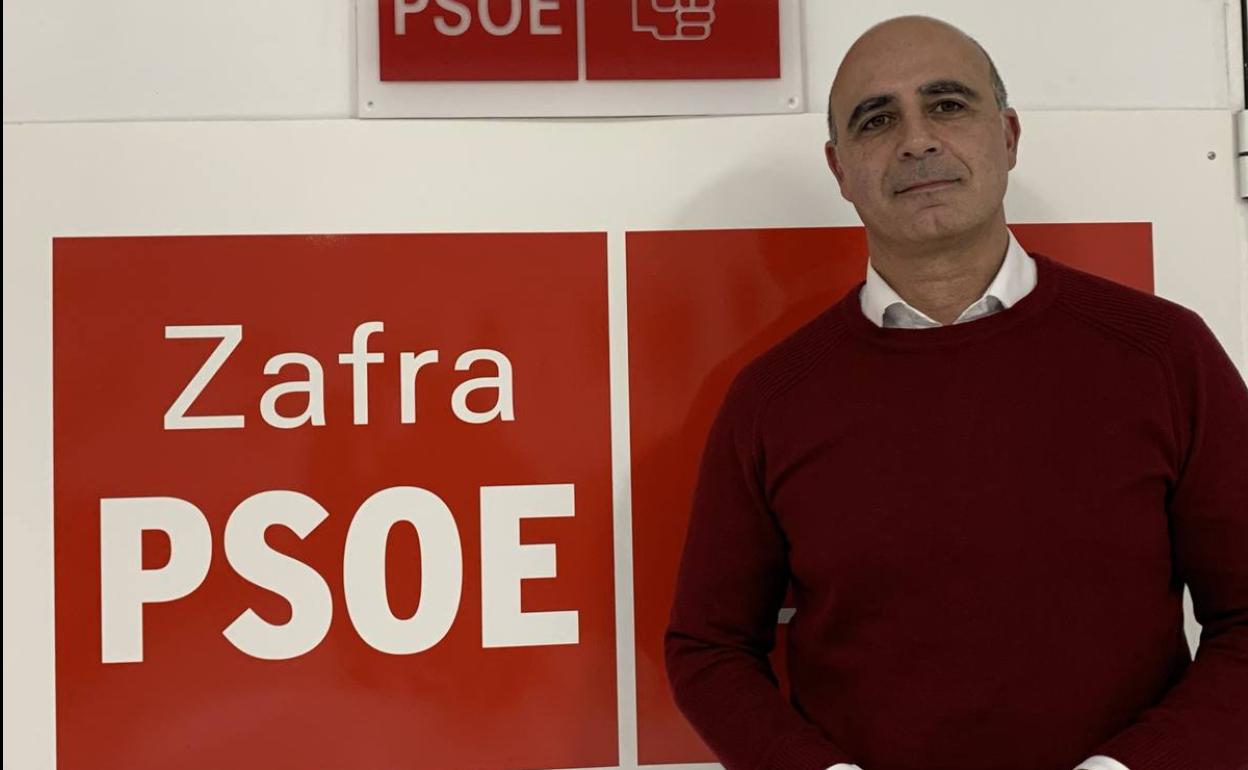 José Carlos Contreras, secretario general del PSOE y alcalde de Zafra 