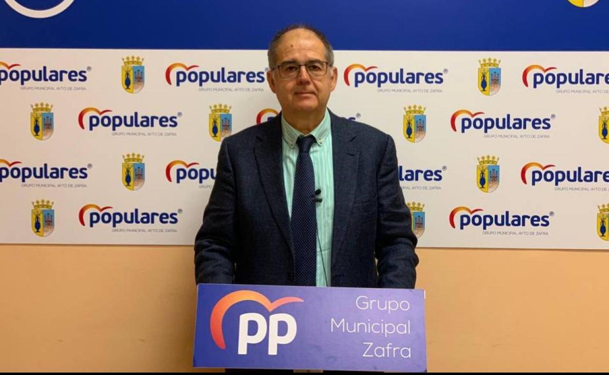 Juan Carlos Fernández, portavo del grupo municipal popular 