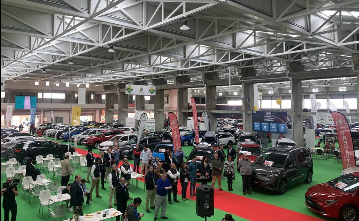 Uno de los pabellones del recinto ferial que se ha puesto a disposición de la Administración 