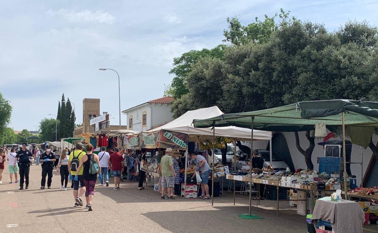 Reapertura del mercadillo 
