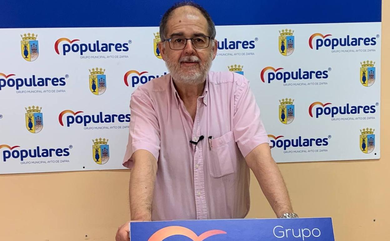 Juan Carlos Fernández en rueda de prensa 