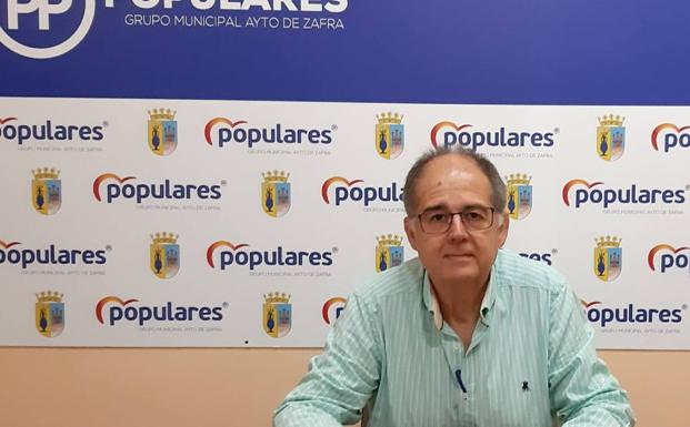 El portavoz popular, Juan Carlos Fernández ha sido el encargado de explicar la moción 