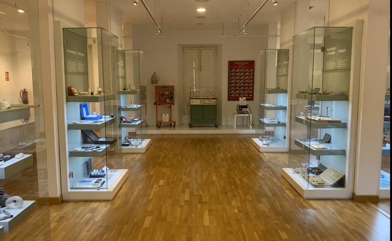 Una de las salas del Museo de la Mhistoria de la Mediicina 