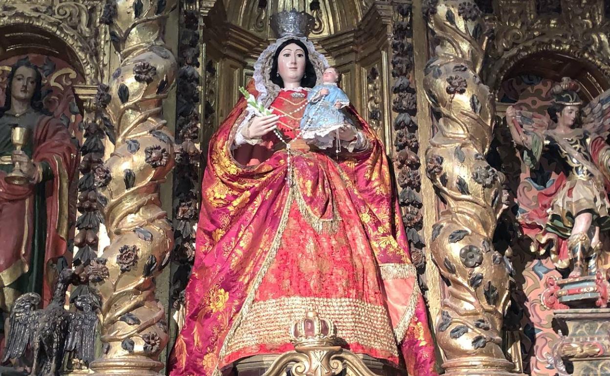 La imagen de la Virgen de los Remedios regresa al templo de La Candelaria
