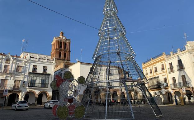 El gran árcol de la Pplaa de España 