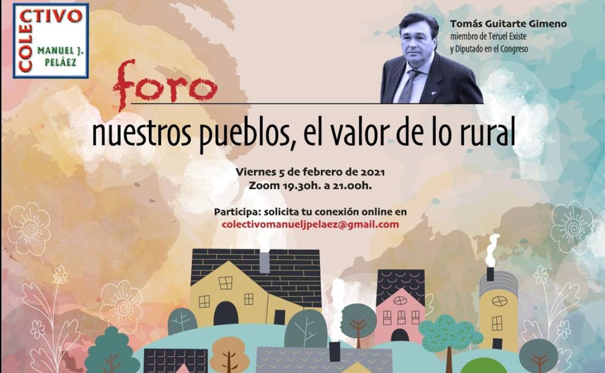 El colectivo Manuel J. Peláez abordará en un foro virtual el valor de nuestros pueblos