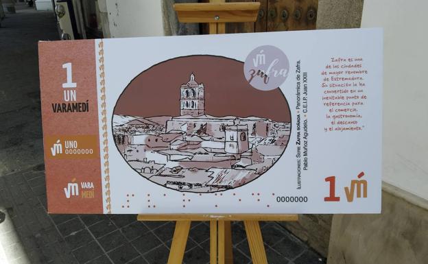 Una de las caras del billete 