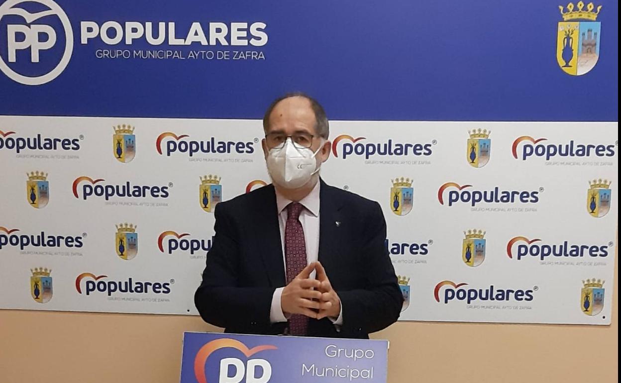 Juan Carlos Fernánde, portavoz del PP de afra 