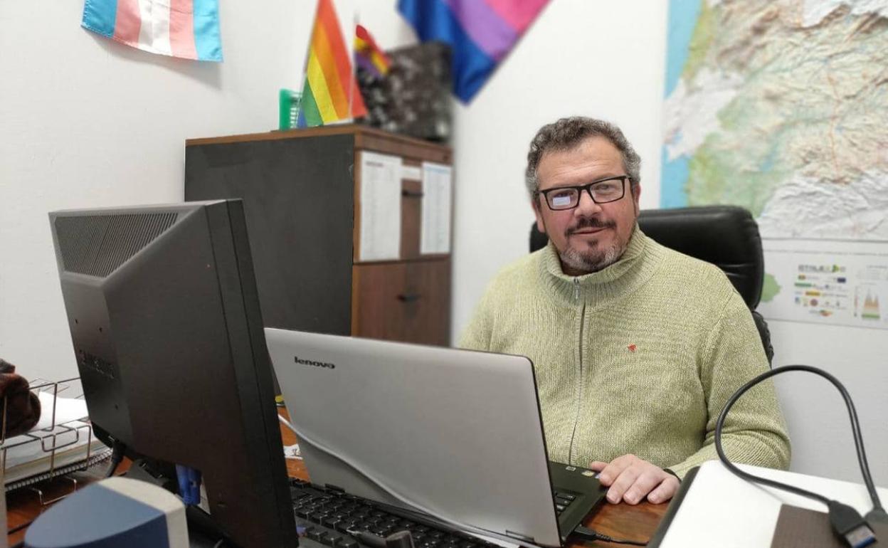David Jiménez es el concejal y portavoz de Unidas por Zafra-IU 