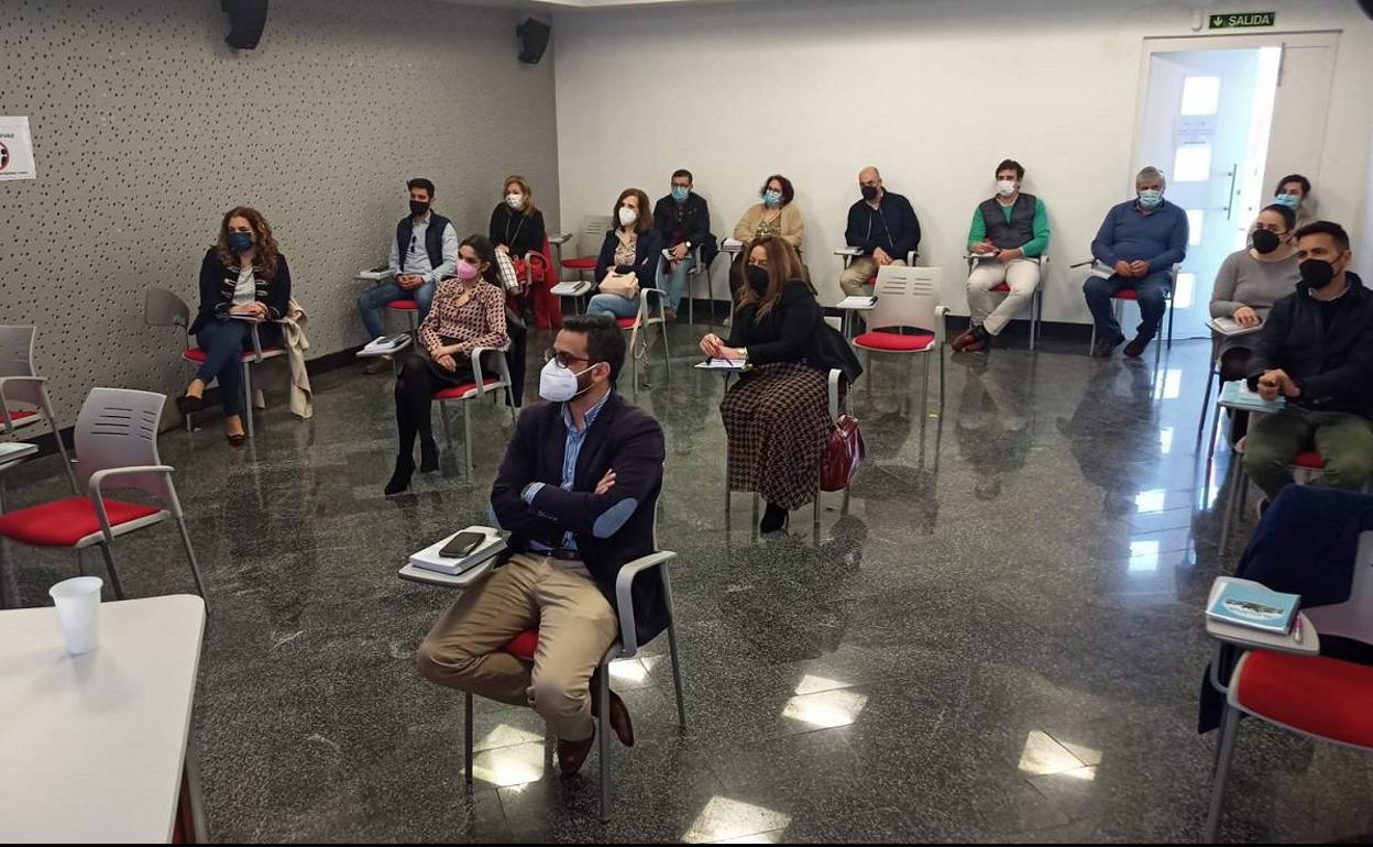 REunión celebrada hoy en el CID de Zafra 