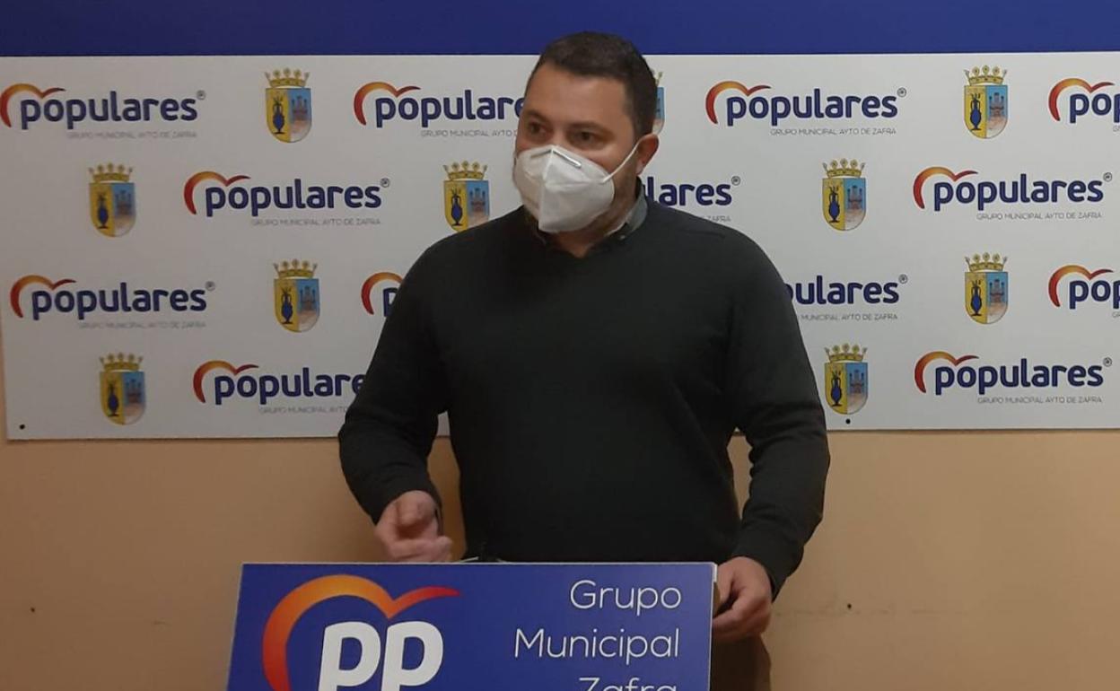 El concejal popular Antonio Navarro 