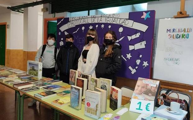 Mercadillo de libros solidario a favor de Zafra Solidaria 