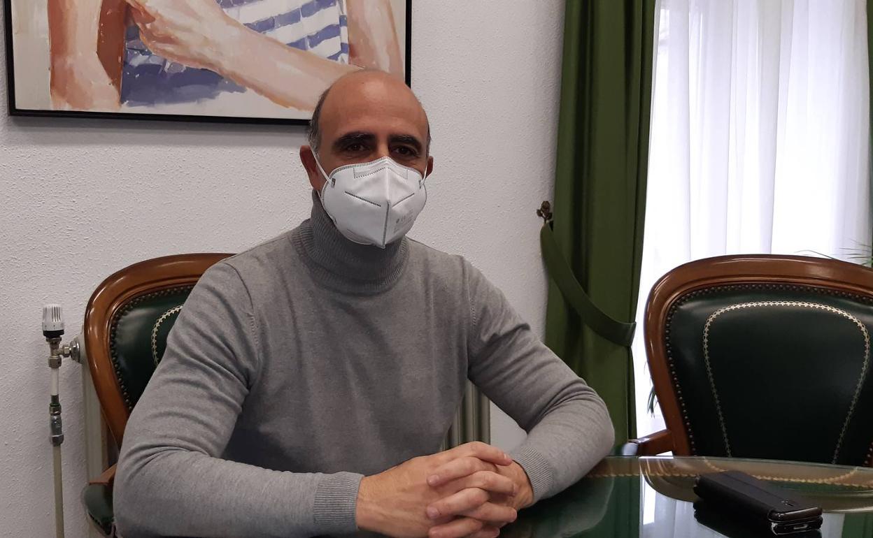 El alcalde de Zafra, José carlos Contreras 