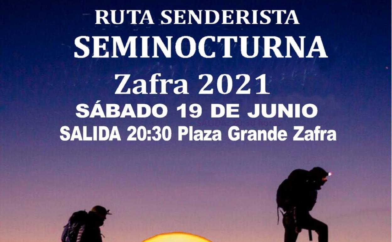 Una ruta senderista seminocturna para ver la puesta de sol desde la Sierra de Los Santos