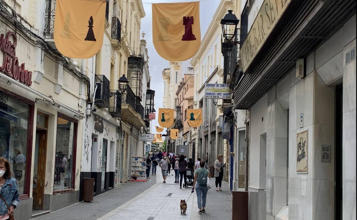 Ambientación de las calles de Zafra 