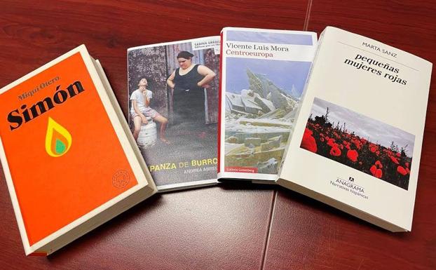 Las cuatro novelas finalistas 