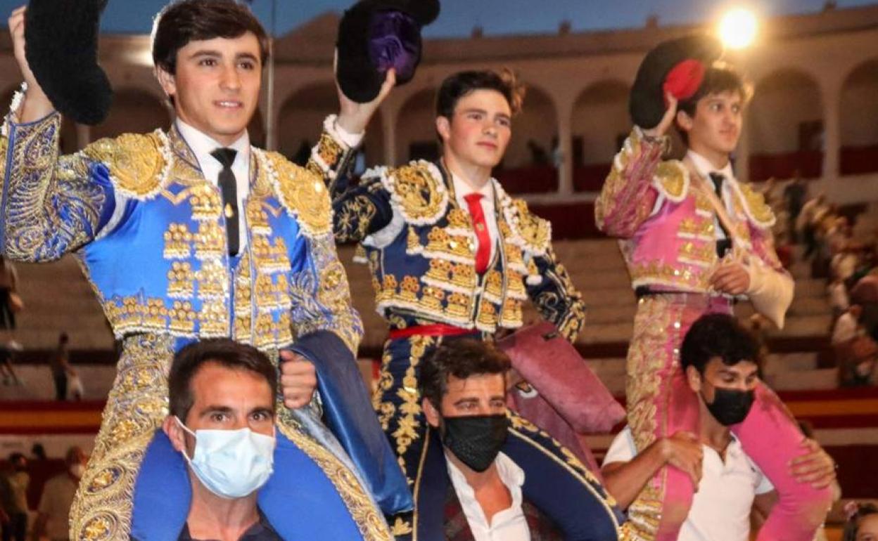 Tristán Barroso, triunfador del IX Certamen de Clases prácticas de Escuelas Taurinas Trofeo Diputación de Badajoz