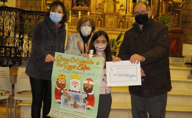 El dibujo de Naiara Osuna anuncia la Cabalgata de Reyes 