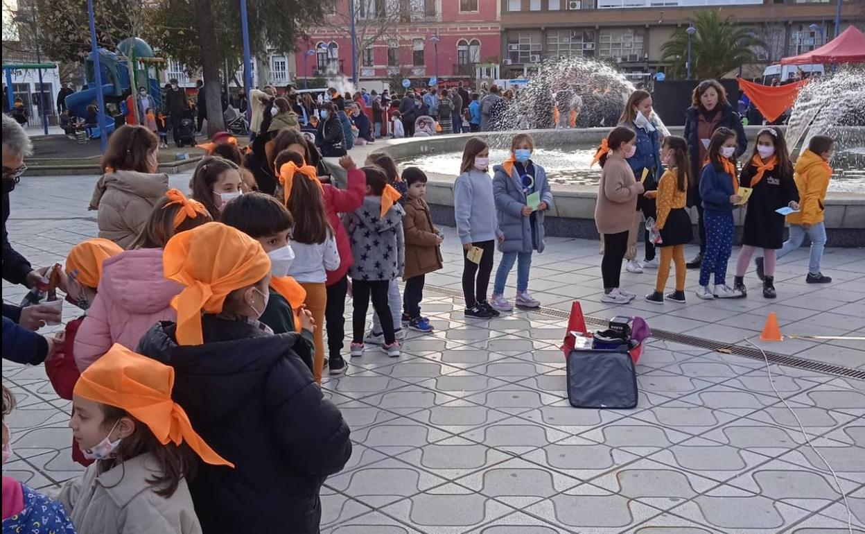 Actividades en la Plaza de España 