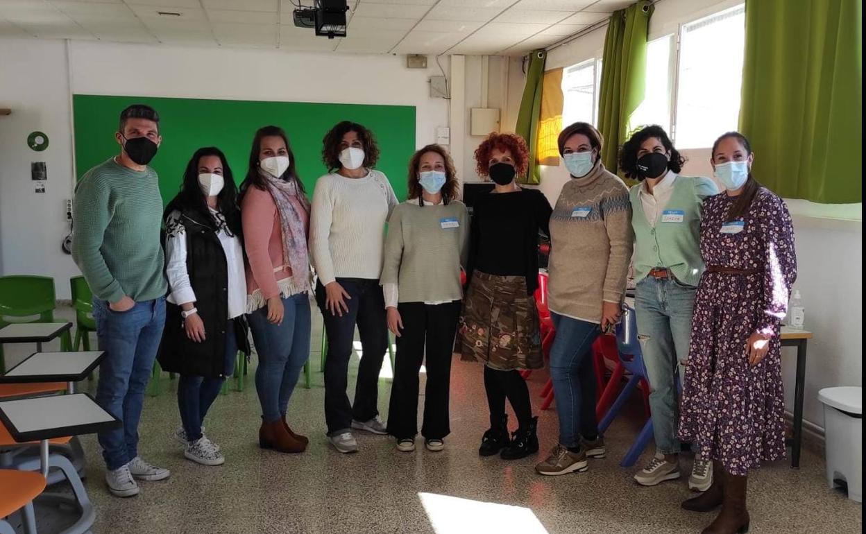 Los docentes partiipantes en este proyecto 
