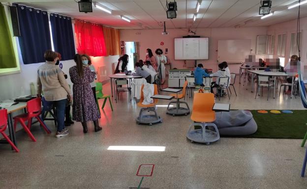 Un momento de la jornada de este martes 