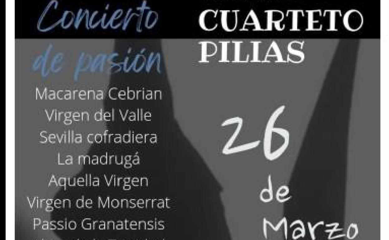 Juventudes Musicales trae el sábado el 'Concierto de Pasión' del cuarteo de clarinetes Pilias