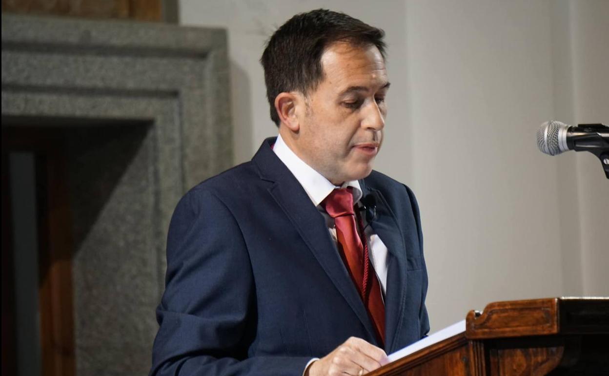 José Clemente Fidalgo ofreció una exaltación de la Hermandad del Amarrao y sus Imágenes sincera y sentida, hecha desde la devoción y la fe